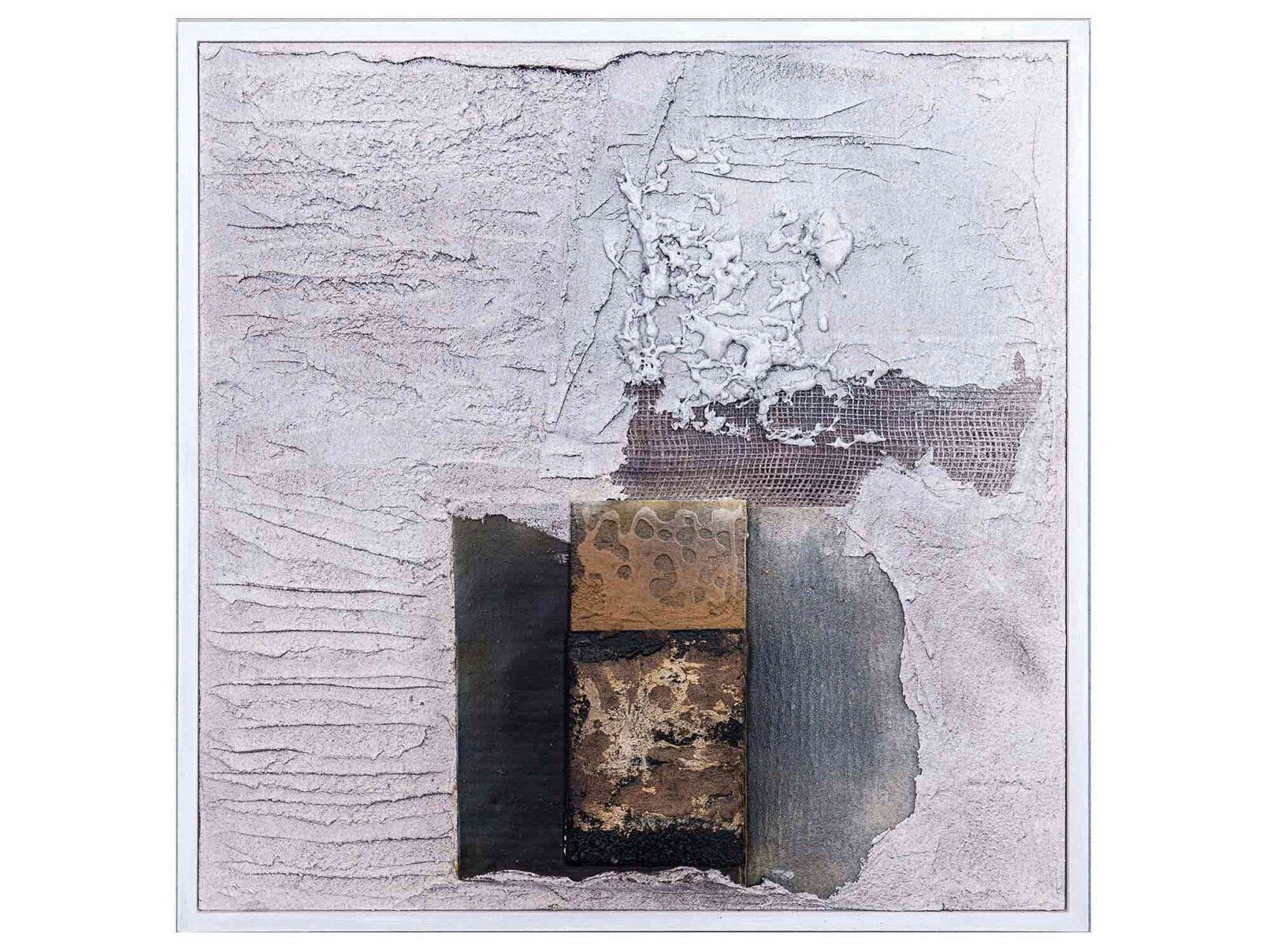 170 Dachpappe, Verputz (Spachtelmassse), Sacktuch 53x53 cm