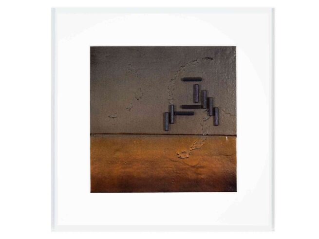 114 Dachpappe, Holz 53x53cm