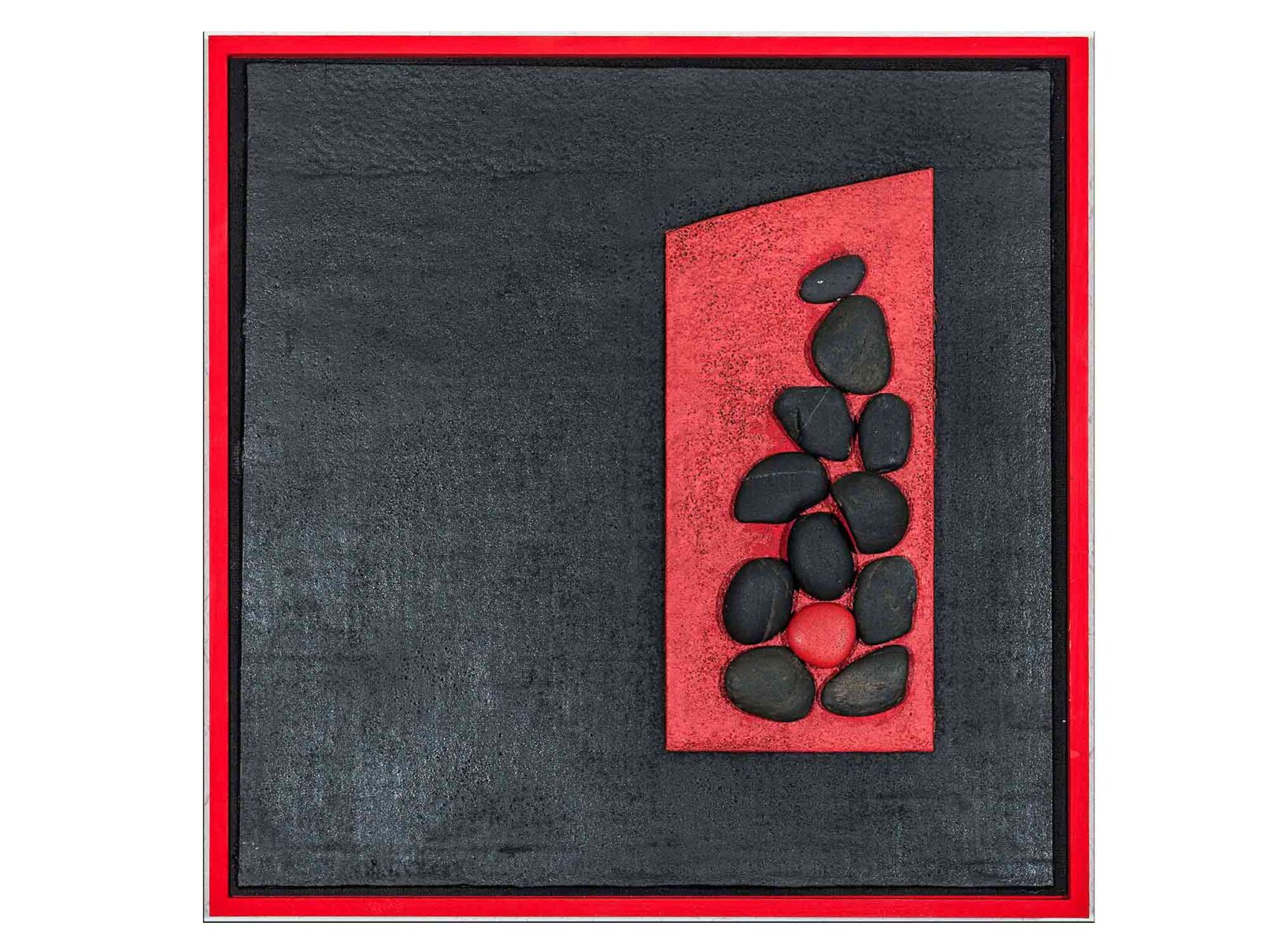 140 Dachpappe, Steine 42x42cm