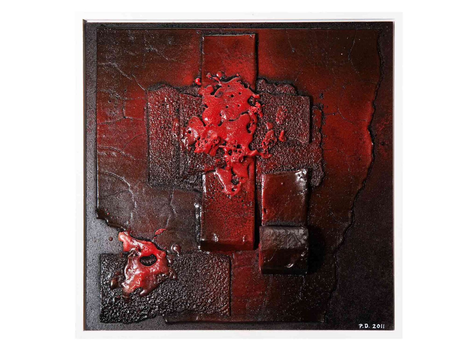 3 Dachpappe, Sagex 32x32cm